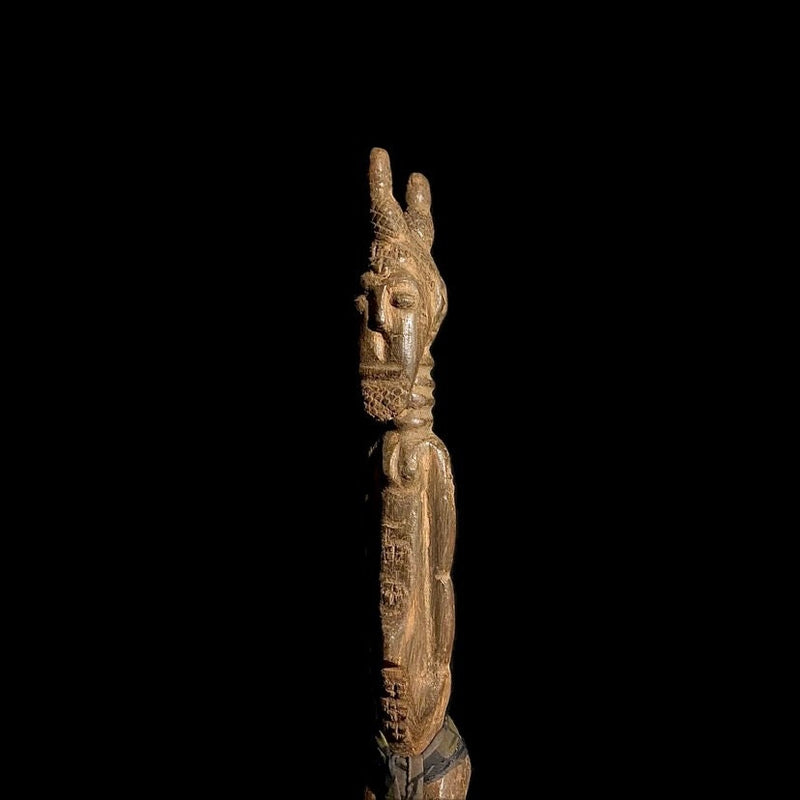 wooden figures Divination Figure African Sculpture Tribal Art Wooden Carved Statue Tribal -8973