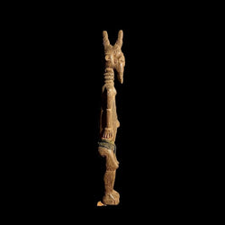 wooden figures Divination Figure African Sculpture Tribal Art Wooden Carved Statue Tribal -8973