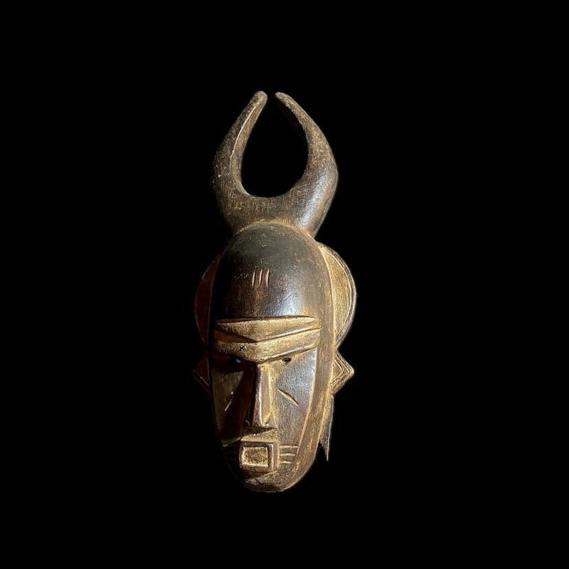 african mask Vintage Hand Carved Wooden Tribal African Art Face Guro Mask Handmade-8977