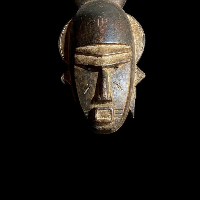 african mask Vintage Hand Carved Wooden Tribal African Art Face Guro Mask Handmade-8977