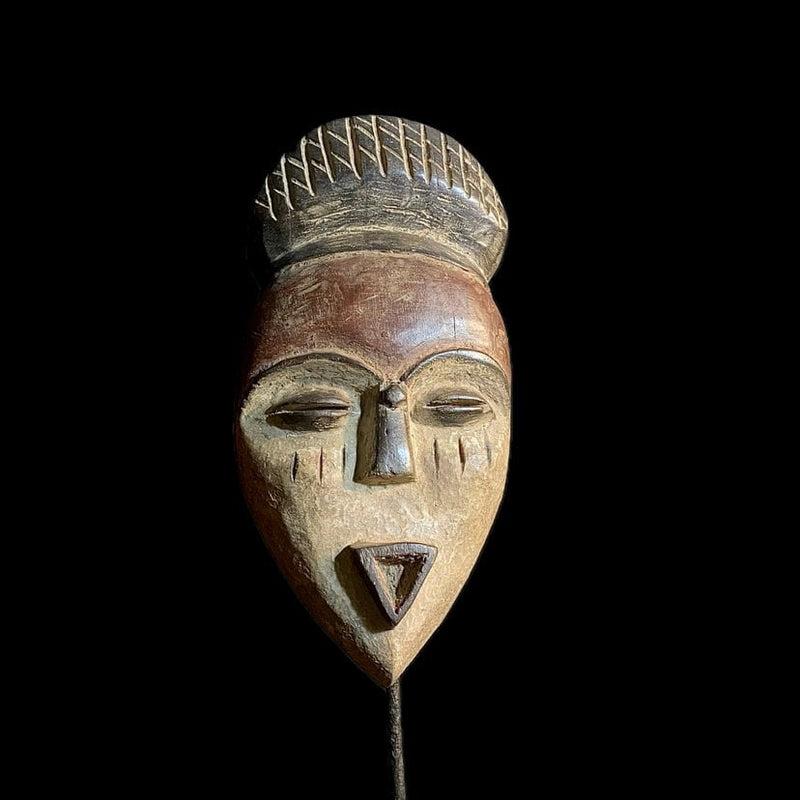 African mask Traditional art tribal Lega African Mask Congo Tribal Use-8882