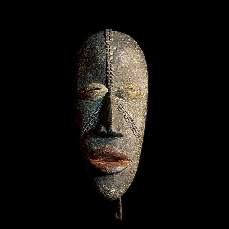 African Tribal Face Mask African dan Ex- French African tribal art Dan Tank-8886