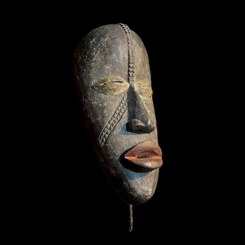 African Tribal Face Mask African dan Ex- French African tribal art Dan Tank-8886