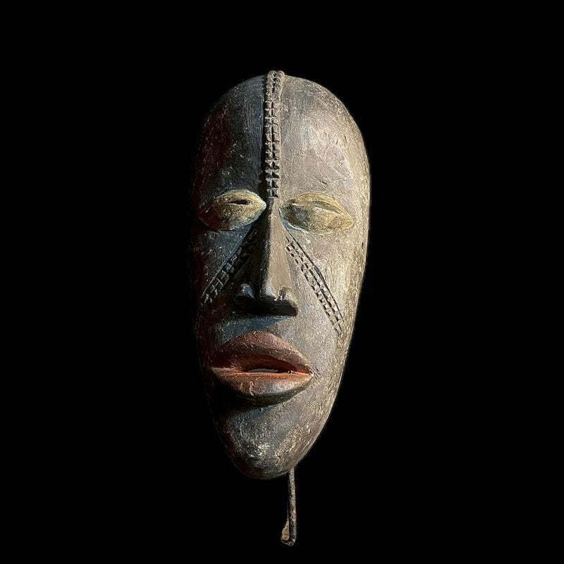 African Tribal Face Mask African dan Ex- French African tribal art Dan Tank-8886