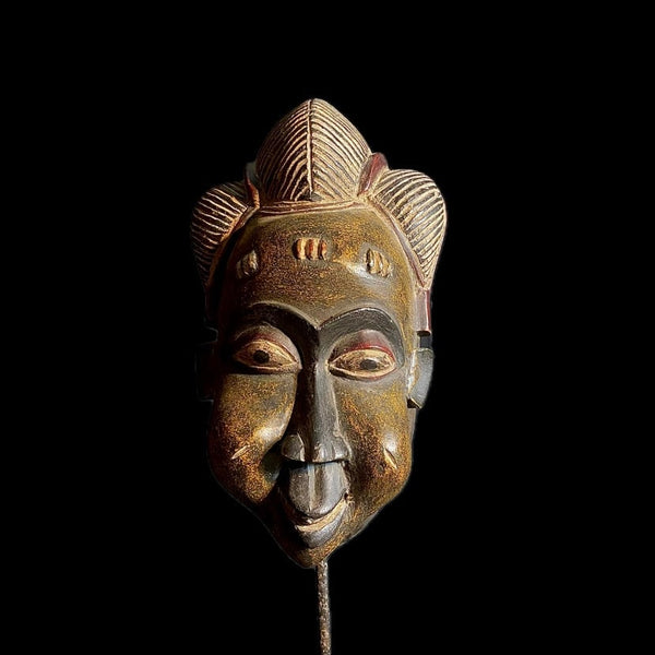 African Mask Tribal Mask For African Wood Masks Hanging Art Igbo Mask-8888