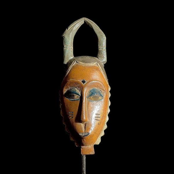 African mask African wood carving mask African tribal mask Guro Gu Mask Home Décor-9180
