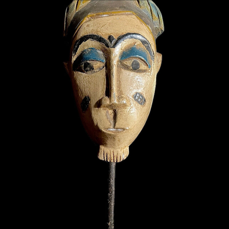 African mask Wood Hand Carved Wall Hanging Guro Mask-9183