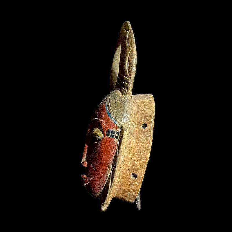African mask African Baule Ndoma Tribal Face Mask -9188