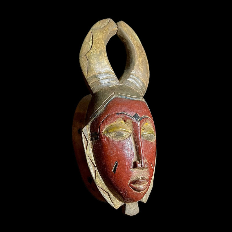 African mask African Baule Ndoma Tribal Face Mask -9188