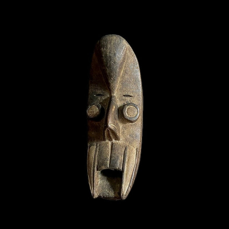 African Mask antique AFRICAN Vintage Hand Carved Lega masks DAN masks Liberia African-8972