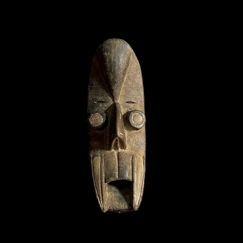 African Mask antique AFRICAN Vintage Hand Carved Lega masks DAN masks Liberia African-8972