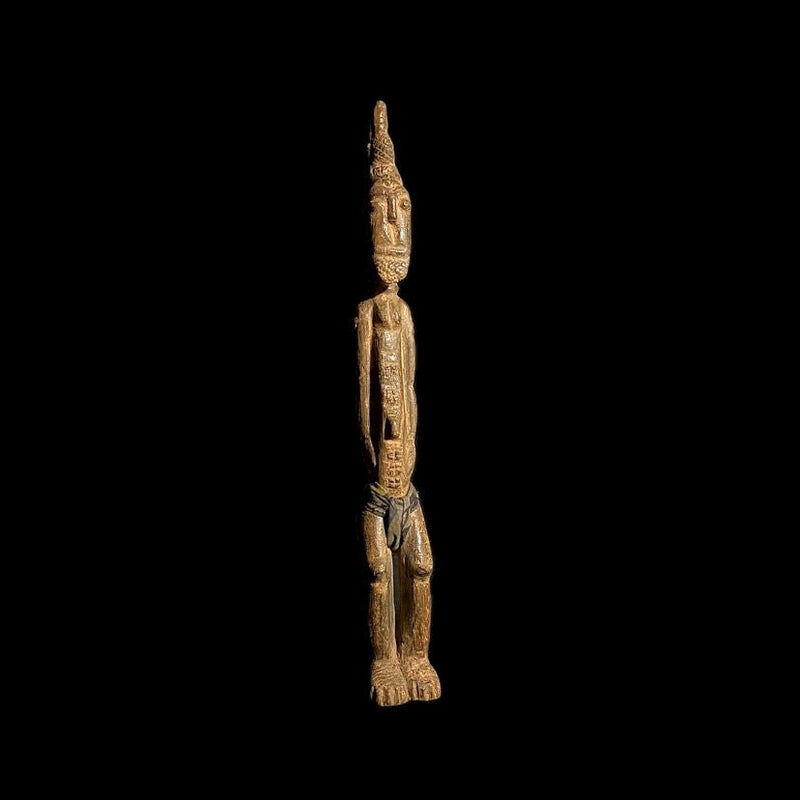 wooden figures Divination Figure African Sculpture Tribal Art Wooden Carved Statue Tribal -8973