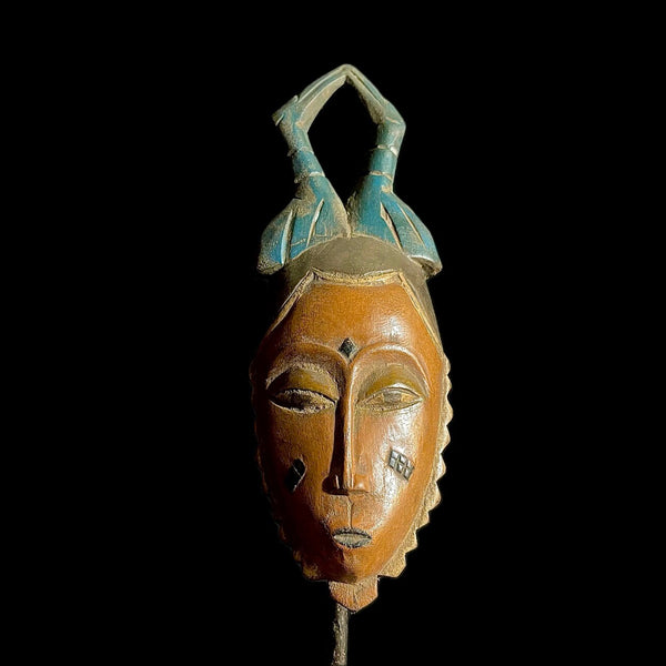 African mask African Tribal Face Mask Wood Hand Carved Wall Hanging Guro Mask-9222