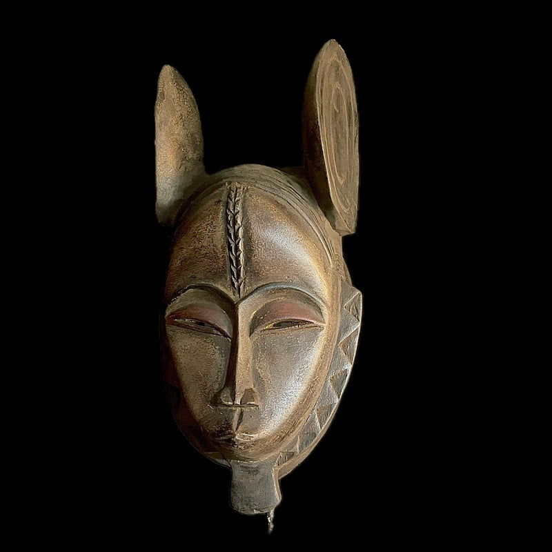 African Mask Wall Decor, Guro Mask Wood Carved Dense Wood Mask Home Décor mask-8817