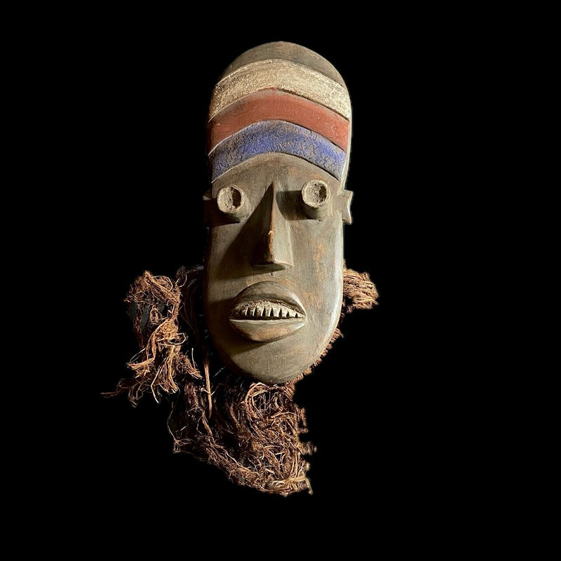 african masks wall Tribal Mask For African Wood Masks Hanging Art Igbo Mask-9301