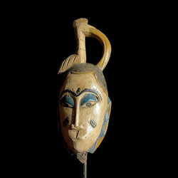 African mask African wood carving mask African tribal mask Guro Gu Mask Home Décor-9179