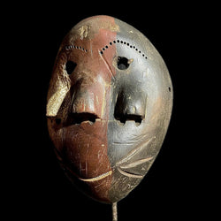 African mask Wall Hanging Lega Mask Home Décor-9328