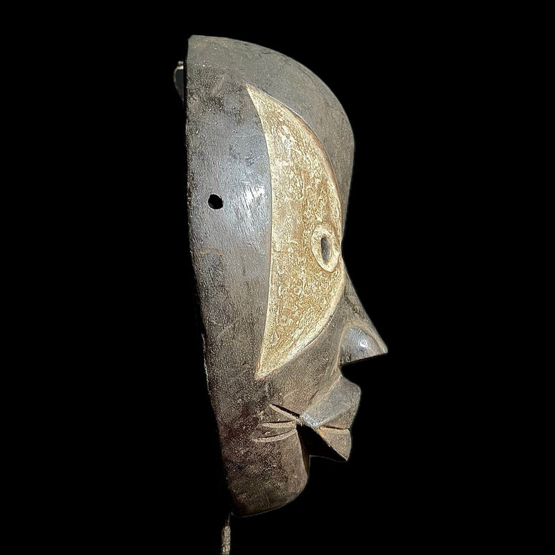 African mask Wood Décor Decoration Lega Mask-9330