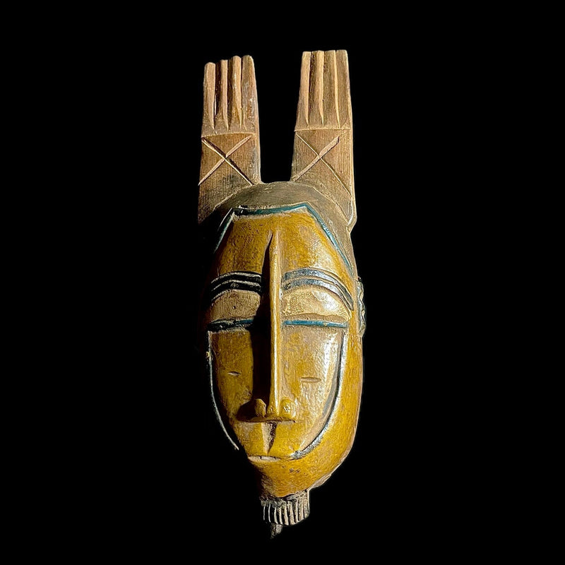 African mask African figure African Tribal Art Wooden Carved Antique African Guro-9209