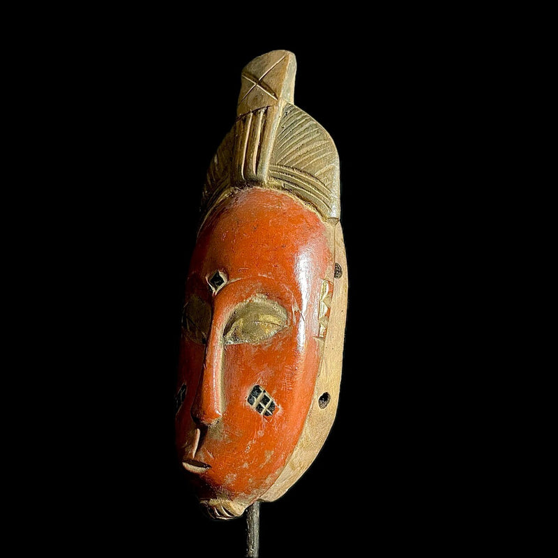 African mask African Tribal Face Mask Wood Hand Carved Wall Face Mask GURO MASK -9243