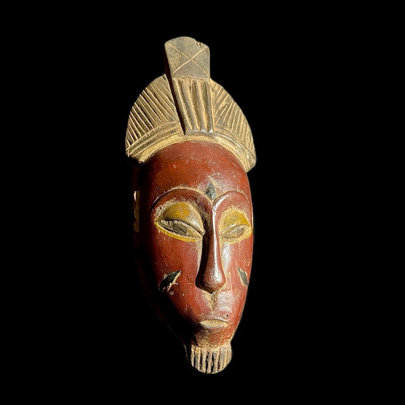African mask Wall Hanging Guro Antique-9256