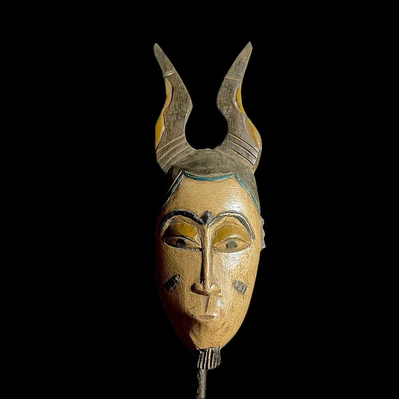 African mask Home décor mask-The Guru Tribe Tribe Art Vintage Baule Mask Wall Tribal-9258