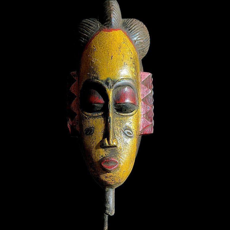 African masks antiques tribal wood mask Face Mask African Art Guro Baule masks for wall-9473