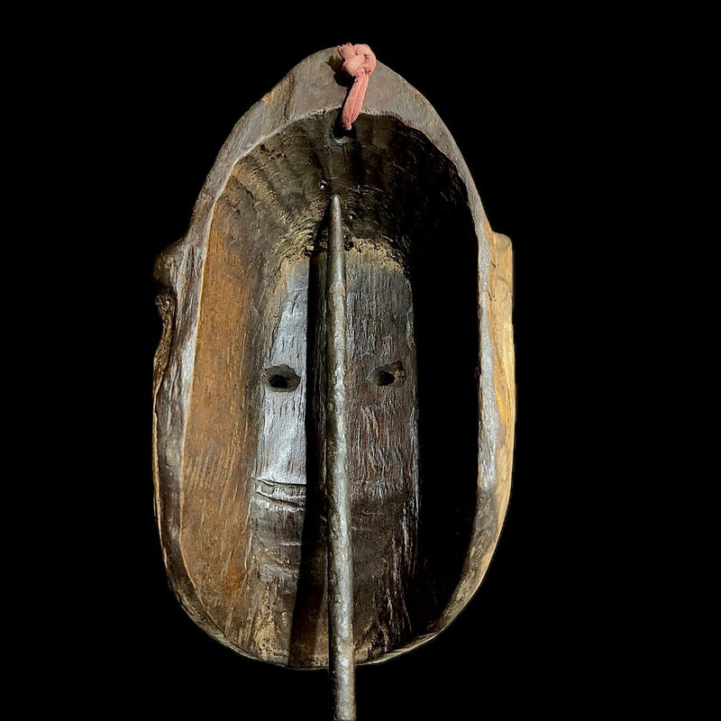 African Mask Nigeria African Nigerian Igbo Wood Carved Maiden Spirit Mask IGBO Mask -9521