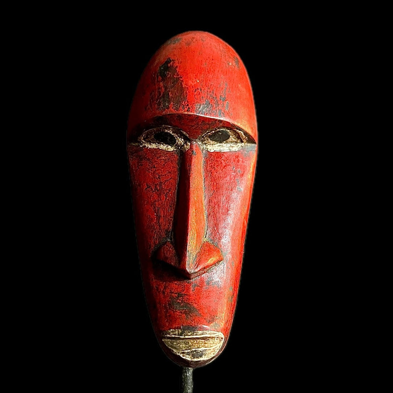 African Mask Wood tribal masks for wall Mask Vintage Hanging Mask Dan Tribe-9587