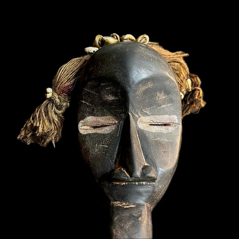 African mask African DAN Mask for wall-Wooden Tribal Mask Handmade folk art-9601