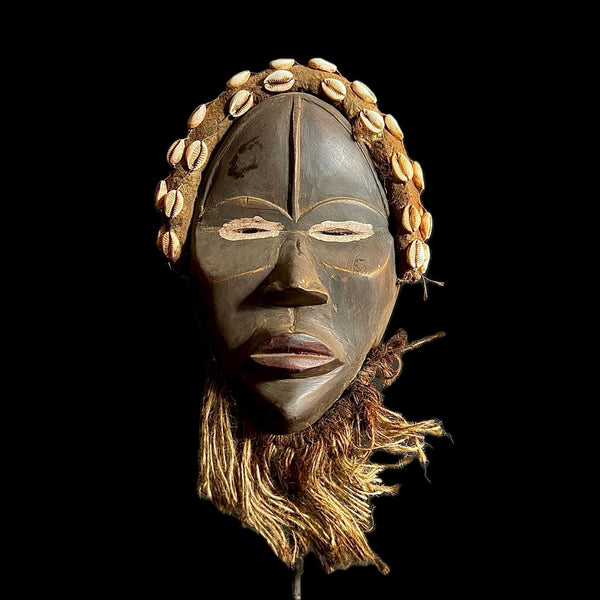 Antiques Wooden Wall Hanging DAN wall mask Home Décor-9872