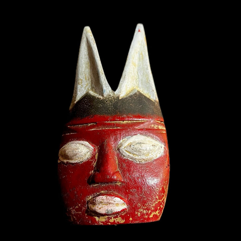 African Mask Lega Idimu Mask Bwami Home Décor-9909