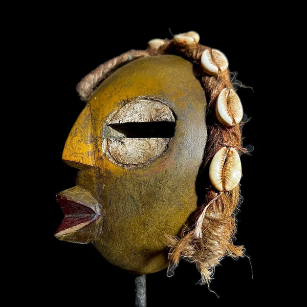 African Mask GHANA Mask Wooden Handmade-9898