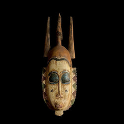African mask Traditional Home Décor YAURE GURO MASK -9965