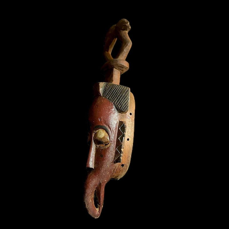 African art wall african mask wood YAURE GURO MASK -9964