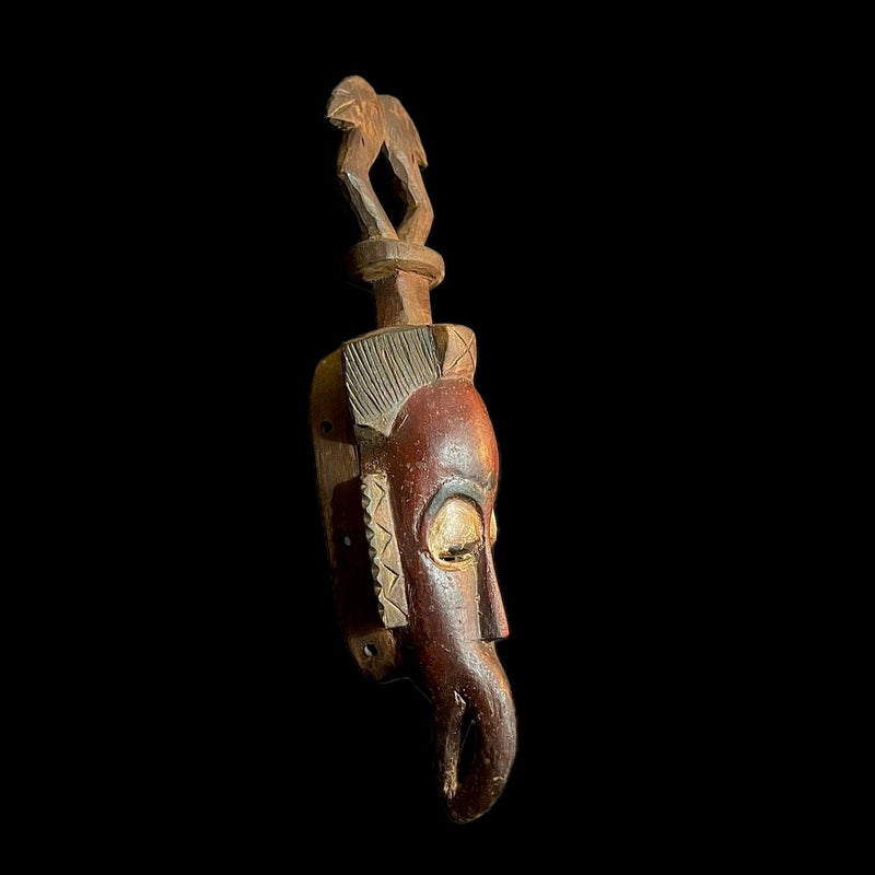 African art wall african mask wood YAURE GURO MASK -9964