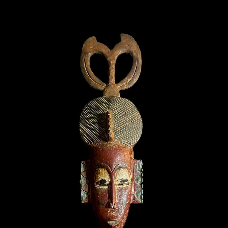 african mask one piece wood YAURE GURO MASK -9962
