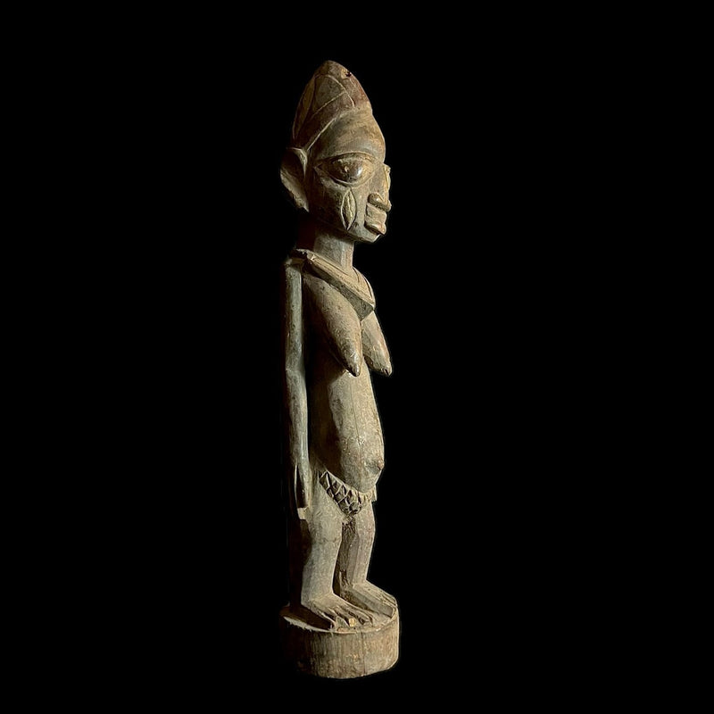African Tribal Art Wooden Carved Statue Home Décor -G1000