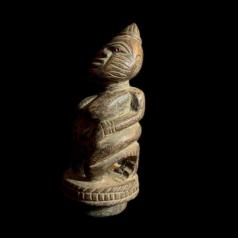 African sculpture Tribal Art Wooden Carved statue Igbo Wooden Carved statue -9997