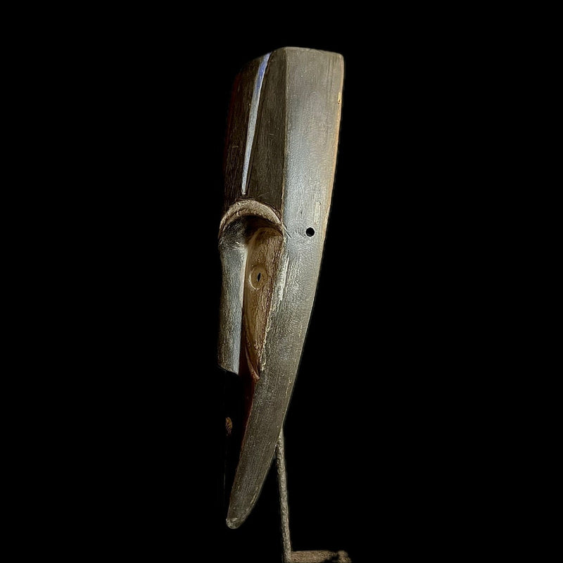 African mask Traditional Bwami Lega mask, -G1031