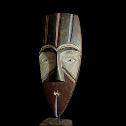 African mask Traditional Bwami Lega mask, -G1031