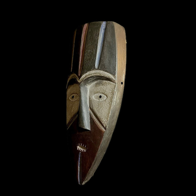 African mask Traditional Bwami Lega mask, -G1031