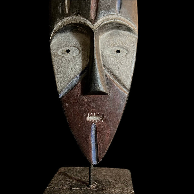 African mask Traditional Bwami Lega mask, -G1031