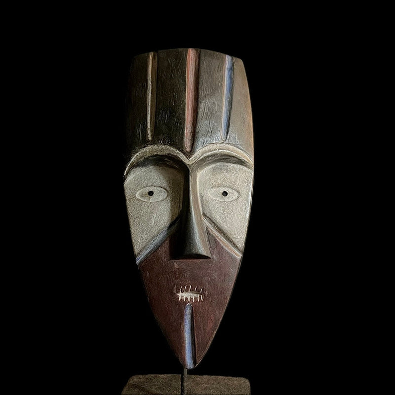 African mask Traditional Bwami Lega mask, -G1031