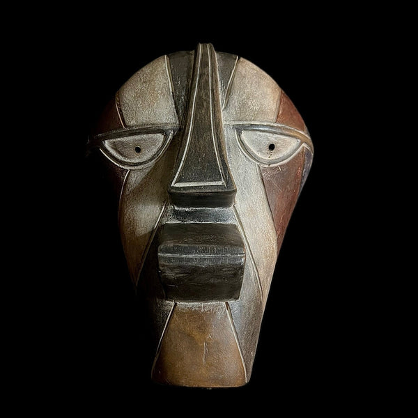 african mask Traditional Songye mask Côte d'Ivoire Carved Wooden Mask-G1018