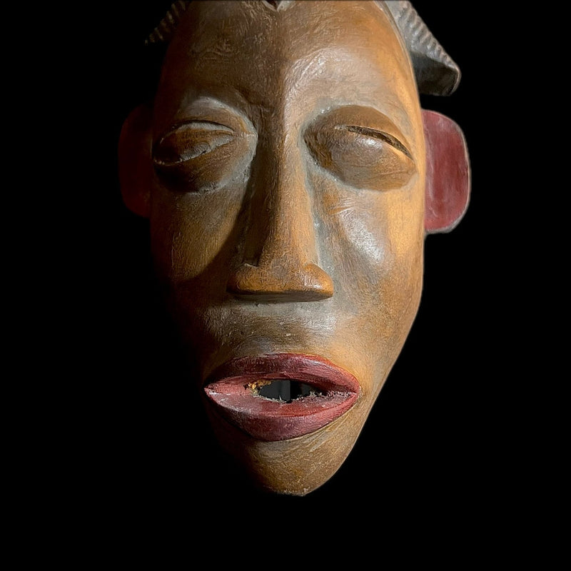 African Mask Puno GURO wall mask vintage art-G1045
