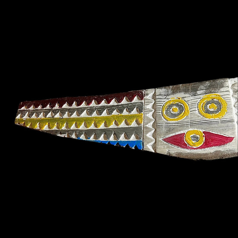 African Masks Bobo Bwa Hawk Mask Burkina Faso Wall Hanging -G1078