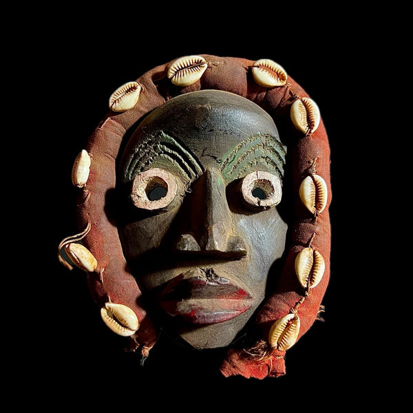 Antiques Wooden Home Decor DAN wall mask -9864