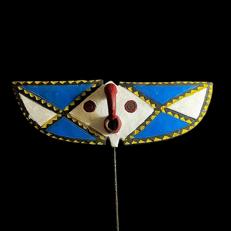 African Masks Bobo Bwa Hawk Mask Burkina Faso -G1102