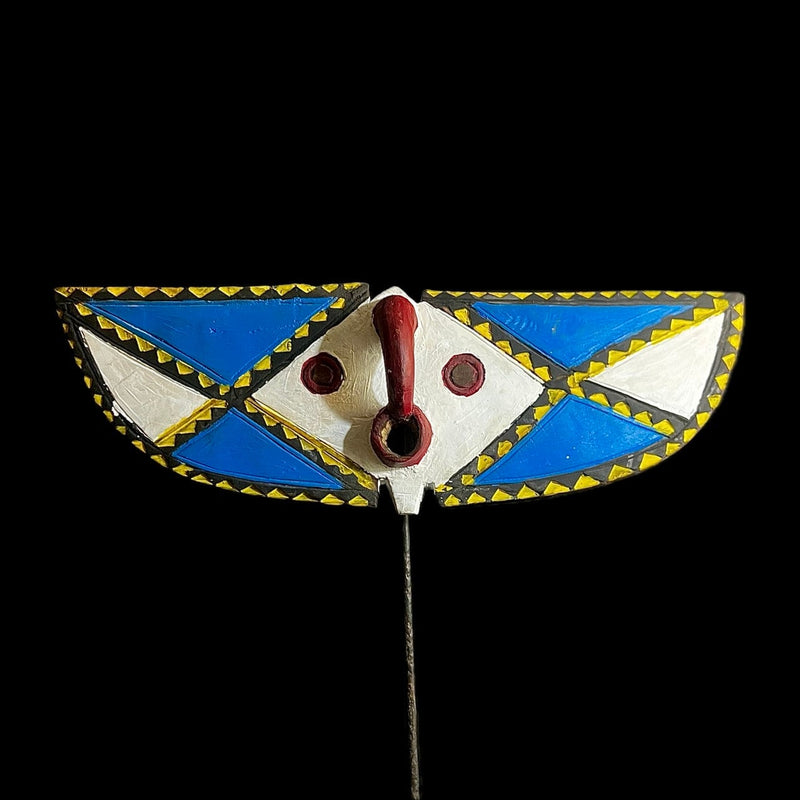 African Masks Bobo Bwa Hawk Mask Burkina Faso -G1102